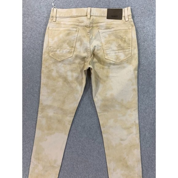 NWT Hudson ZACK Skinny Cotton Blend Painters Jeans (Men's‎ 31x31) Tan - Picture 15 of 16